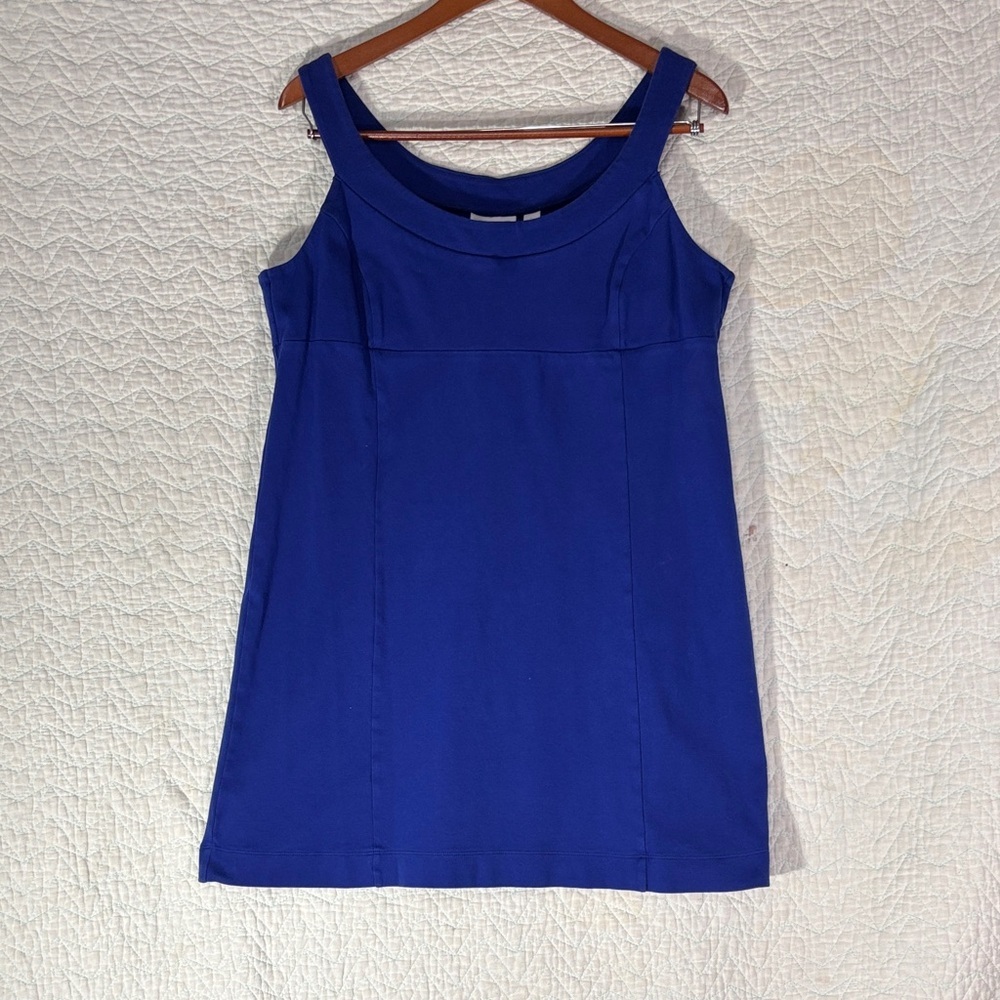 New York & Company Royal Blue Mini Dress